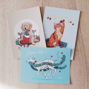 Carte postale de Noël