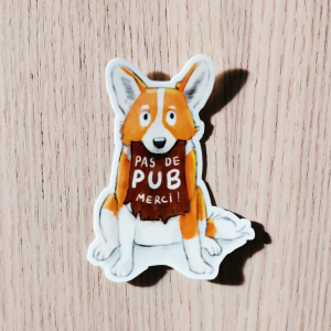 Sticker Stop Pub – Corgi