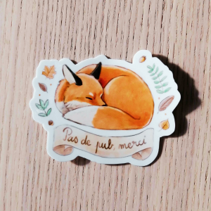 Sticker Stop Pub – Renard