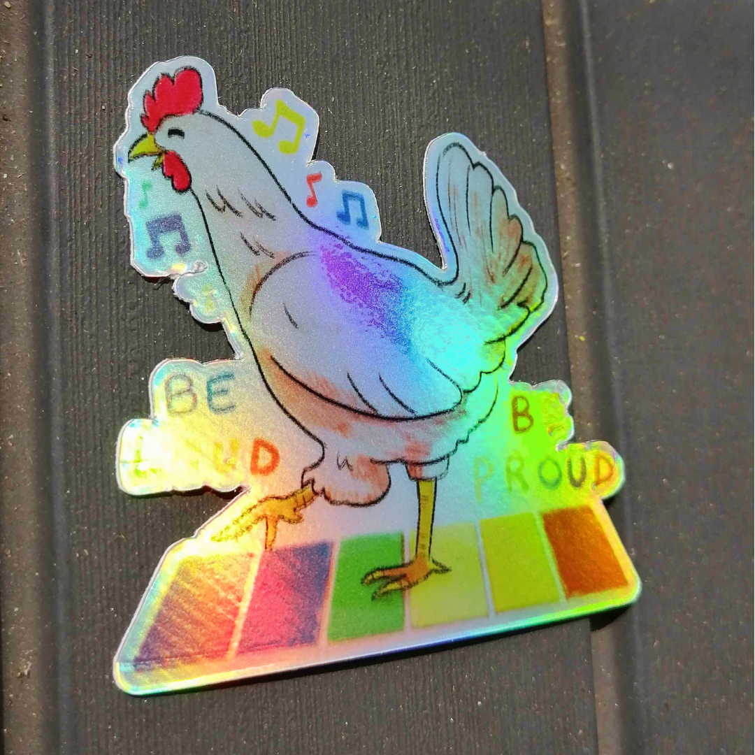 Sticker Be Loud Be Proud – Image 2